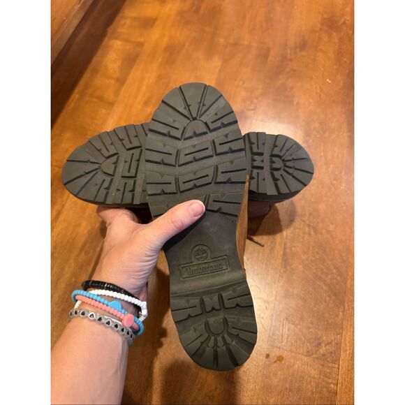 Woman’s vintage Timberland ankle booties leather size 8 - Picture 6 of 6